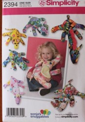2394 FLEECE GIRAFFE, RHINO,, ELEPHANT,HIPPO, MONKEY PATTERN
